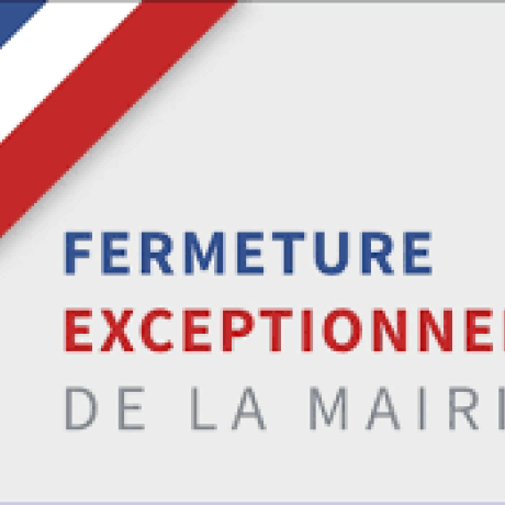 fermeture mairie