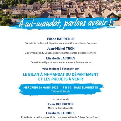 Réunion Publique du mercredi 26 mars 2025 à 17h30 Réunion Publique du mercredi 26 mars 2025 à 17h30