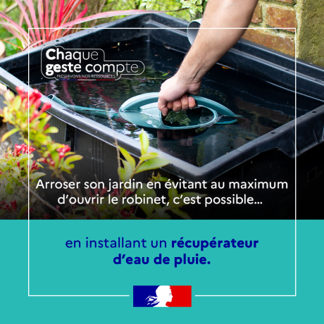 récupérateur d'eau de pluie