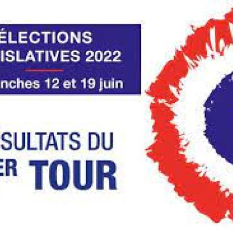 résultats 1er tour législatives 2022