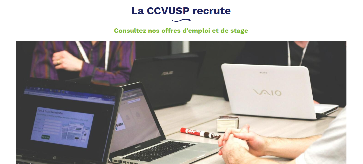 offre emplois ccvusp