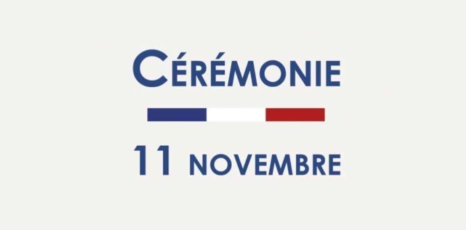 Cérémonie du 11 novembre 2021 à 10h00