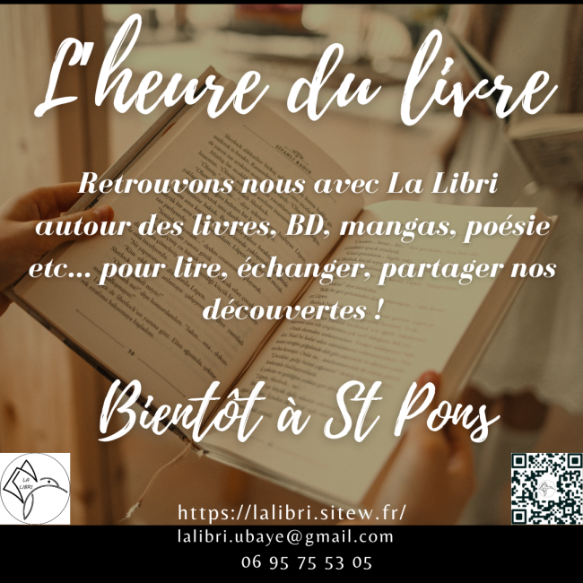 Heure du Livre St Pons