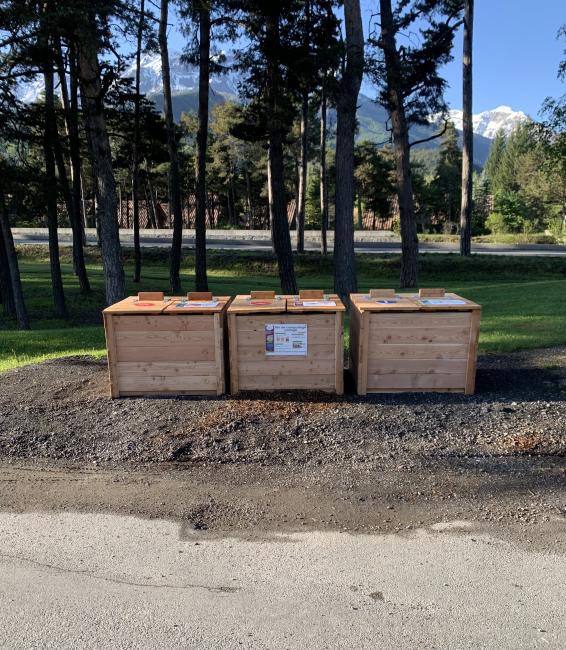 installation composteurs collectifs