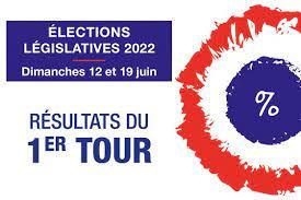 résultats 1er tour législatives 2022
