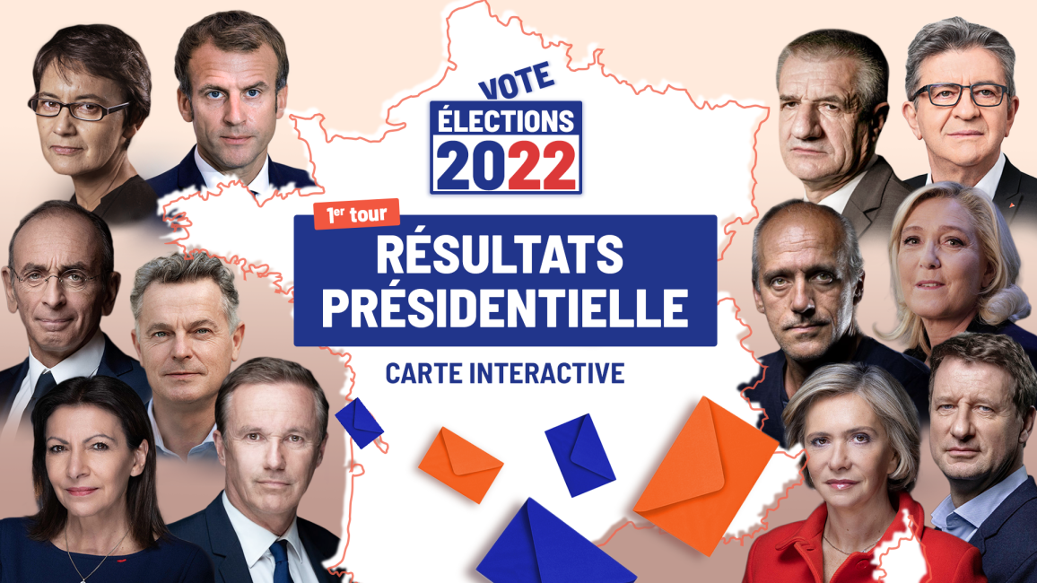 résultats présidentielle 2022 1er tour