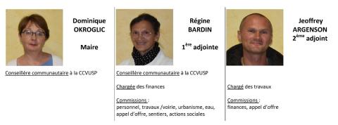 Madame le Marie et ses adjoints